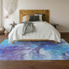 Piper Looms Mayfield Modern AMF641 Blue Machine Washable Area Rug Lifestyle Image Feature
