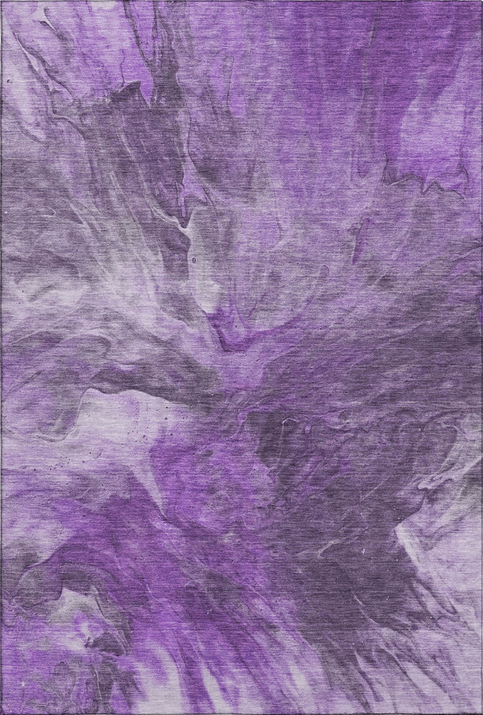 Piper Looms Mayfield Modern AMF641 Purple Machine Washable Area Rug main image