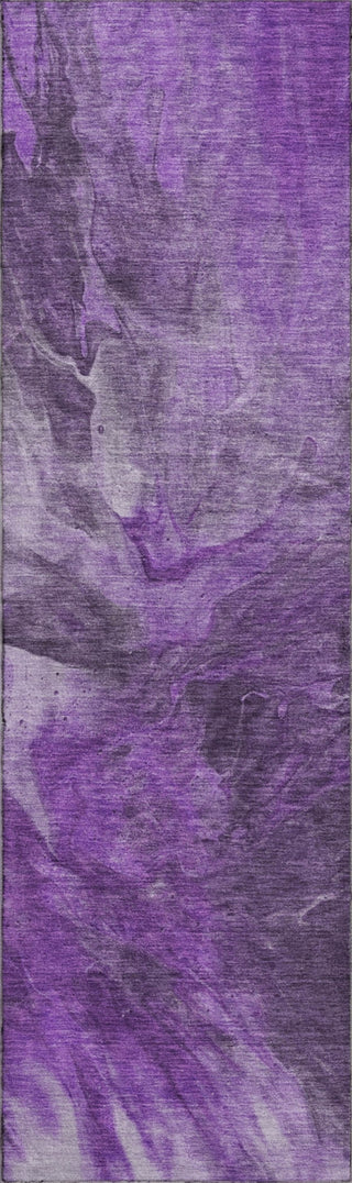 Piper Looms Mayfield Modern AMF641 Purple Machine Washable Area Rug Runner Main Image