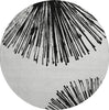 Piper Looms Mayfield Circles AMF642 Black Machine Washable Area Rug Round Main Image