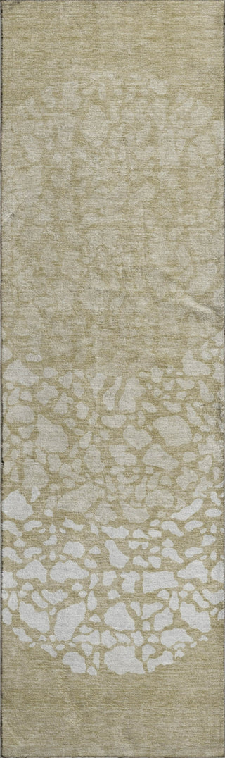 Piper Looms Mayfield Circles AMF643 Beige Machine Washable Area Rug Runner Main Image