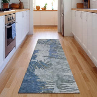 Piper Looms Mayfield Modern AMF645 Blue Machine Washable Area Rug Runner Lifestyle Image Feature