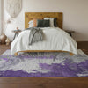 Piper Looms Mayfield Modern AMF645 Purple Machine Washable Area Rug Lifestyle Image Feature