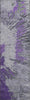 Piper Looms Mayfield Modern AMF645 Purple Machine Washable Area Rug Runner Main Image