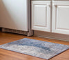 Piper Looms Mayfield Modern AMF646 Blue Machine Washable Area Rug Scatter Lifestyle Image Feature