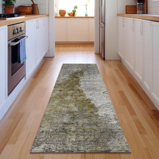 Piper Looms Mayfield Modern AMF646 Brown Machine Washable Area Rug Runner Lifestyle Image Feature