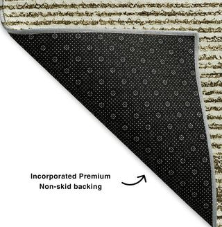 Piper Looms Mayfield Modern AMF647 Coffee Machine Washable Area Rug Backing Image