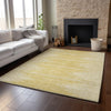 Piper Looms Mayfield Modern AMF647 Gold Machine Washable Area Rug Lifestyle Image Feature