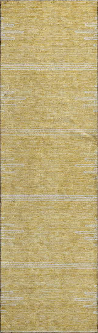 Piper Looms Mayfield Modern AMF647 Gold Machine Washable Area Rug Runner Main Image