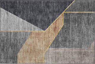 Piper Looms Mayfield Modern AMF648 Charcoal Machine Washable Area Rug Scatter Main Image