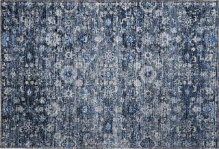 Piper Looms Mayfield Oriental AMF651 Blue Machine Washable Area Rug Scatter Main Image