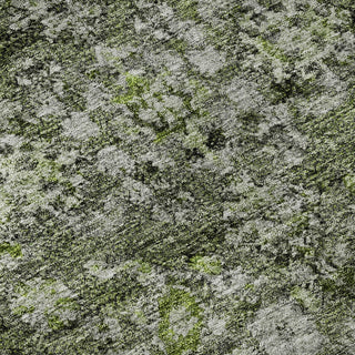 Piper Looms Mayfield Oriental AMF651 Green Machine Washable Area Rug Swatch Image