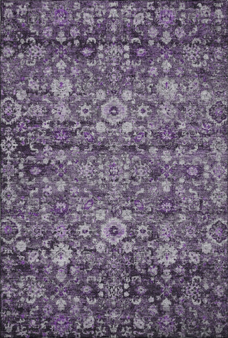 Piper Looms Mayfield Oriental AMF651 Purple Machine Washable Area Rug main image