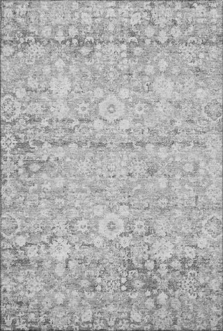 Piper Looms Mayfield Oriental AMF651 Silver Machine Washable Area Rug main image