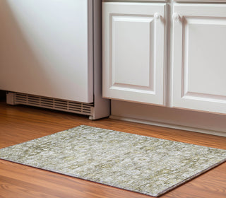 Piper Looms Mayfield Oriental AMF651 Taupe Machine Washable Area Rug Scatter Lifestyle Image Feature
