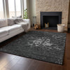 Piper Looms Mayfield Modern AMF652 Charcoal Machine Washable Area Rug Lifestyle Image Feature
