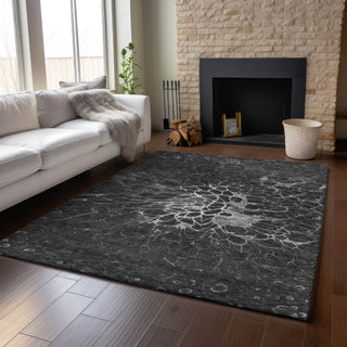Piper Looms Mayfield Modern AMF652 Charcoal Machine Washable Area Rug Lifestyle Image Feature
