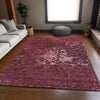 Piper Looms Mayfield Modern AMF652 Merlot Machine Washable Area Rug Lifestyle Image Feature