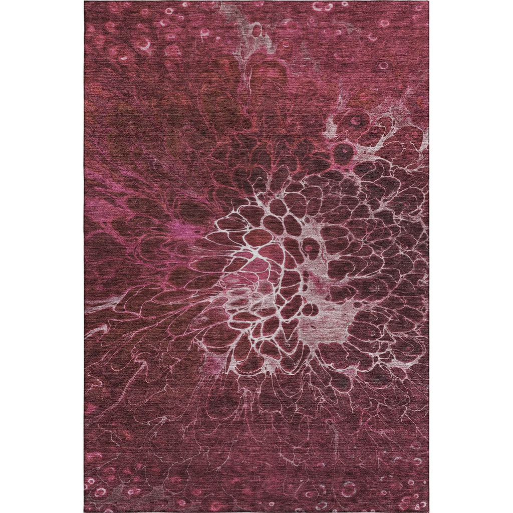 Piper Looms Mayfield Modern AMF652 Merlot Machine Washable Area Rug main image