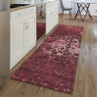Piper Looms Mayfield Modern AMF652 Merlot Machine Washable Area Rug Runner Lifestyle Image Feature