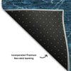 Piper Looms Mayfield Modern AMF652 Navy Machine Washable Area Rug Backing Image