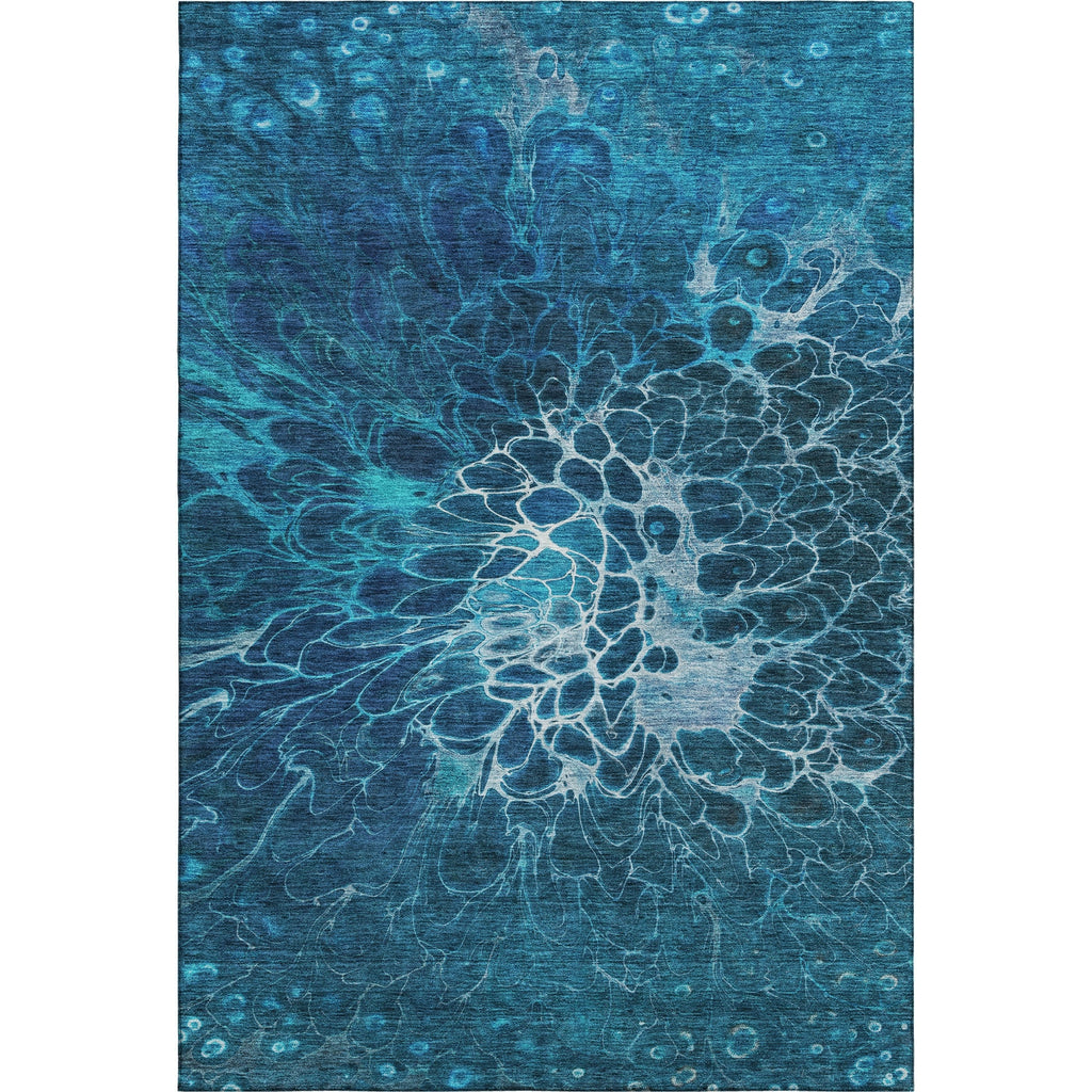 Piper Looms Mayfield Modern AMF652 Navy Machine Washable Area Rug main image