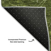 Piper Looms Mayfield Modern AMF652 Olive Machine Washable Area Rug Backing Image