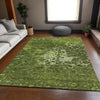 Piper Looms Mayfield Modern AMF652 Olive Machine Washable Area Rug Lifestyle Image Feature