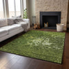 Piper Looms Mayfield Modern AMF652 Olive Machine Washable Area Rug Lifestyle Image Feature