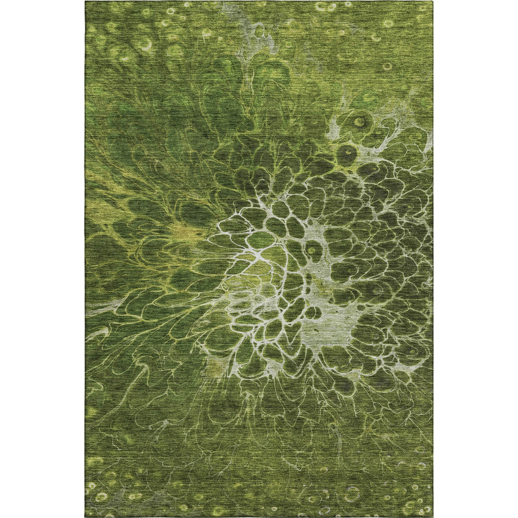 Piper Looms Mayfield Modern AMF652 Olive Machine Washable Area Rug main image