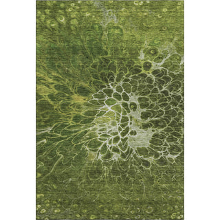 Piper Looms Mayfield Modern AMF652 Olive Machine Washable Area Rug main image