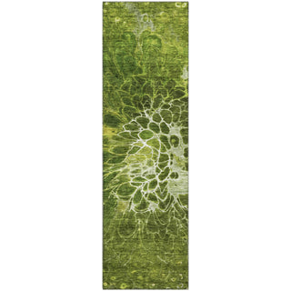 Piper Looms Mayfield Modern AMF652 Olive Machine Washable Area Rug Runner Main Image