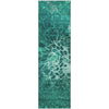 Piper Looms Mayfield Modern AMF652 Teal Machine Washable Area Rug Runner Main Image