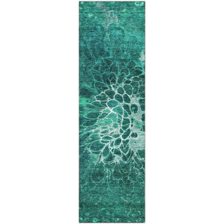 Piper Looms Mayfield Modern AMF652 Teal Machine Washable Area Rug Runner Main Image