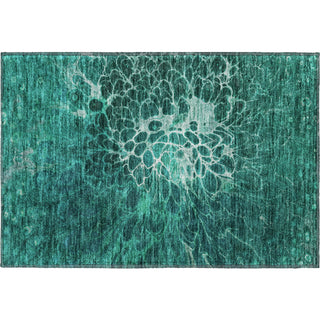 Piper Looms Mayfield Modern AMF652 Teal Machine Washable Area Rug Scatter Main Image