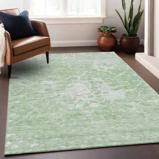 Piper Looms Mayfield Modern AMF653 Mint Machine Washable Area Rug Lifestyle Image Feature