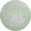 Piper Looms Mayfield Modern AMF653 Mint Machine Washable Area Rug Round Main Image