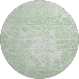 Piper Looms Mayfield Modern AMF653 Mint Machine Washable Area Rug Round Main Image