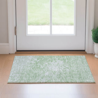 Piper Looms Mayfield Modern AMF653 Mint Machine Washable Area Rug Scatter Lifestyle Image Feature