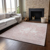 Piper Looms Mayfield Modern AMF653 Pink Machine Washable Area Rug Lifestyle Image Feature