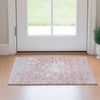 Piper Looms Mayfield Modern AMF653 Pink Machine Washable Area Rug Scatter Lifestyle Image Feature