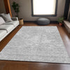 Piper Looms Mayfield Modern AMF653 Silver Machine Washable Area Rug Lifestyle Image Feature