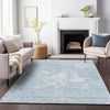 Piper Looms Mayfield Modern AMF653 Sky Machine Washable Area Rug Lifestyle Image Feature