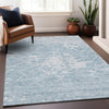 Piper Looms Mayfield Modern AMF653 Sky Machine Washable Area Rug Lifestyle Image Feature
