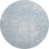 Piper Looms Mayfield Modern AMF653 Sky Machine Washable Area Rug Round Main Image
