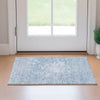 Piper Looms Mayfield Modern AMF653 Sky Machine Washable Area Rug Scatter Lifestyle Image Feature