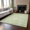 Piper Looms Mayfield Paisley AMF654 Aloe Machine Washable Area Rug Lifestyle Image Feature