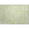 Piper Looms Mayfield Paisley AMF654 Aloe Machine Washable Area Rug Scatter Main Image