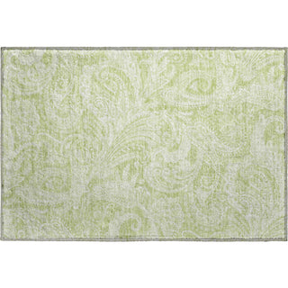 Piper Looms Mayfield Paisley AMF654 Aloe Machine Washable Area Rug Scatter Main Image