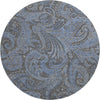 Piper Looms Mayfield Paisley AMF654 Charcoal Machine Washable Area Rug Round Main Image